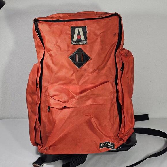 Vintage Academy Broadway Lightweight Backpack Travel Bag Made In USA - Picture 1 of 12